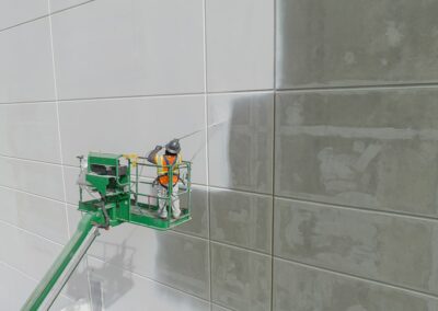Nettoyage mur à Tarbes